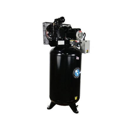 Atlas AF7 5HP 80 Gallon Vertical Air Compressor w/ Magnetic Starter #ATEMPAF7-FPD, AlamoEquipment.com