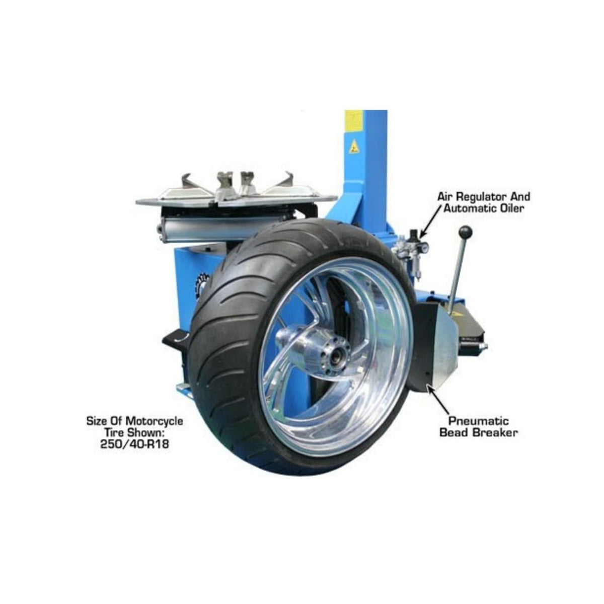 Atlas TC229DAA Tire Changer w/ Dual Assist Arms #ATETC229DAA-FPD, AlamoEquipment.com
