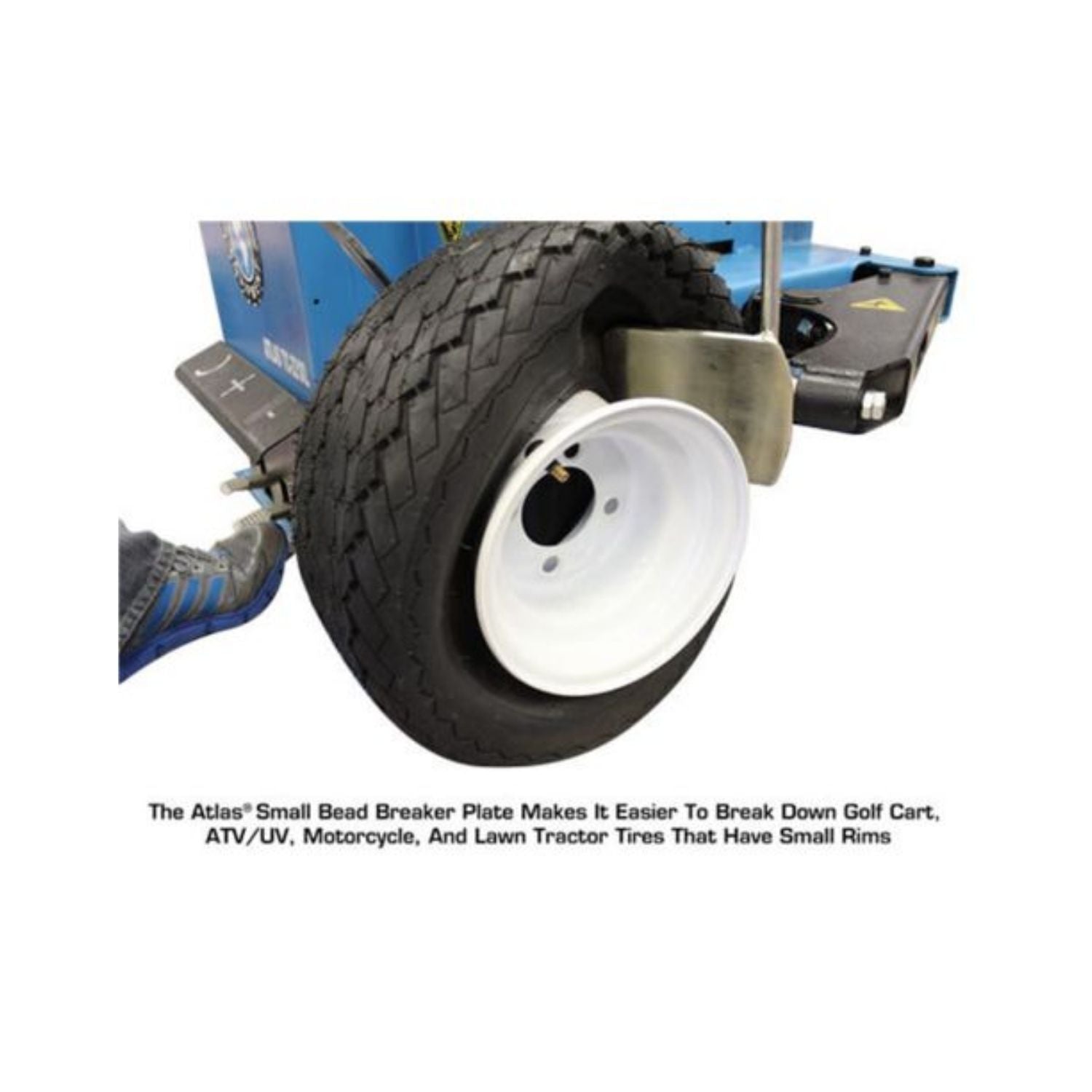 Atlas ATV / Motorcycle Bead Breaker Plate #ATETAXP-YCM-2413331-D, AlamoEquipment.com