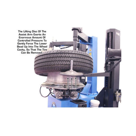 Atlas TC229DAA Tire Changer w/ Dual Assist Arms #ATETC229DAA-FPD, AlamoEquipment.com
