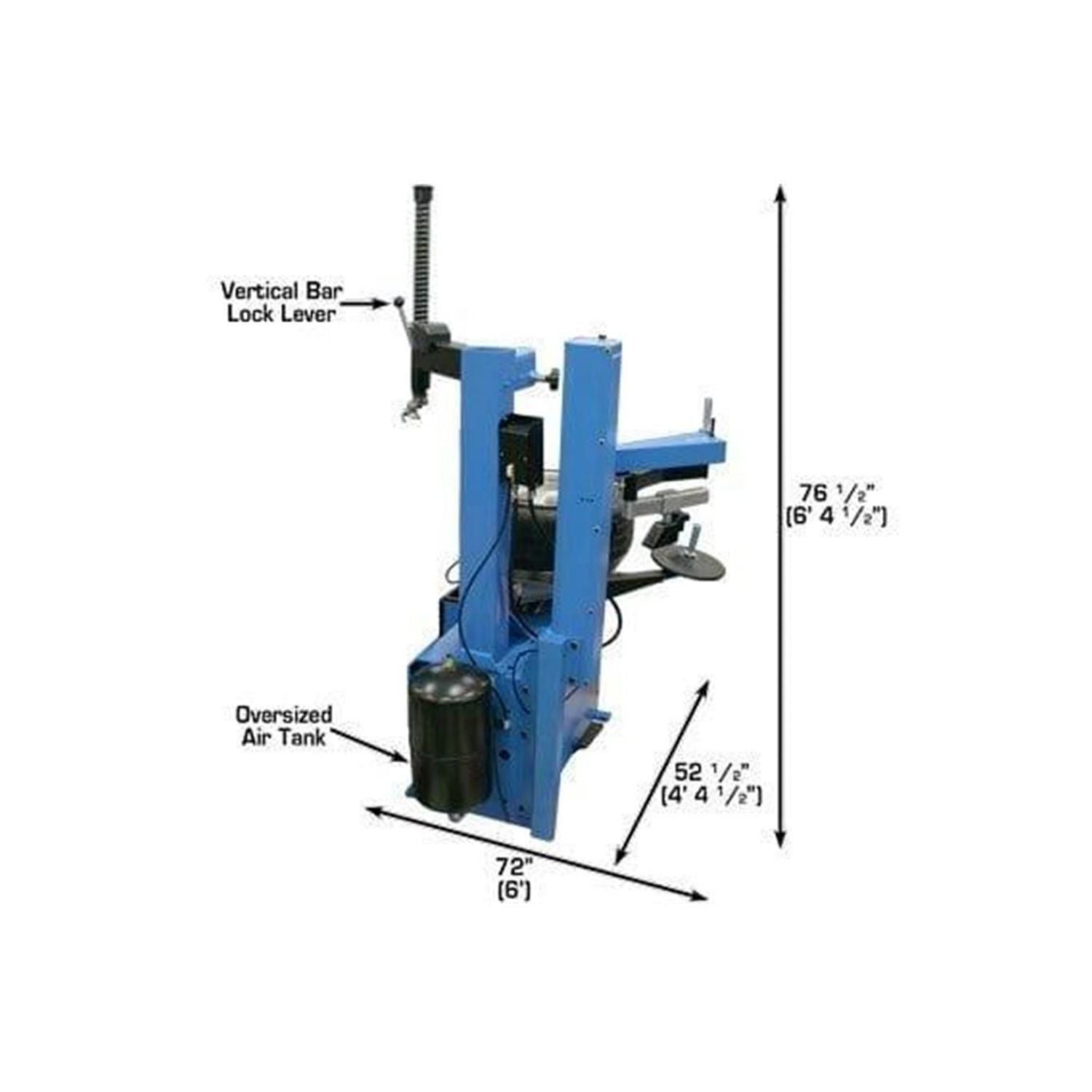 Atlas TC229LH Tire Changer w/ Left Hand Assist Arm #ATETC229LH-FPD, AlamoEquipment.com