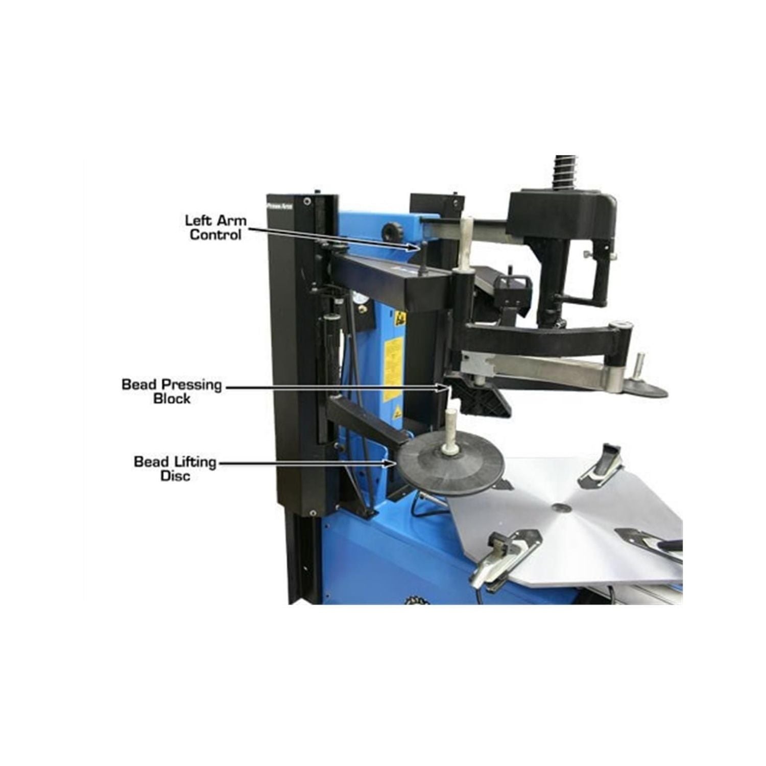 Atlas TC755DAA Tire Changer w/ Dual Assist Arms, AlamoEquipment.com