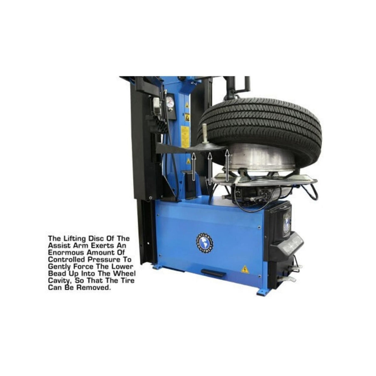 Atlas TC755DAA Tire Changer w/ Dual Assist Arms, AlamoEquipment.com