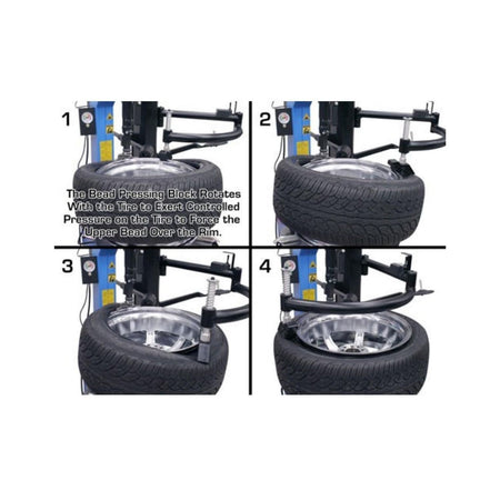 Atlas TC755EZ Tire Changer w/ E-Z Assist Arm, AlamoEquipment.com