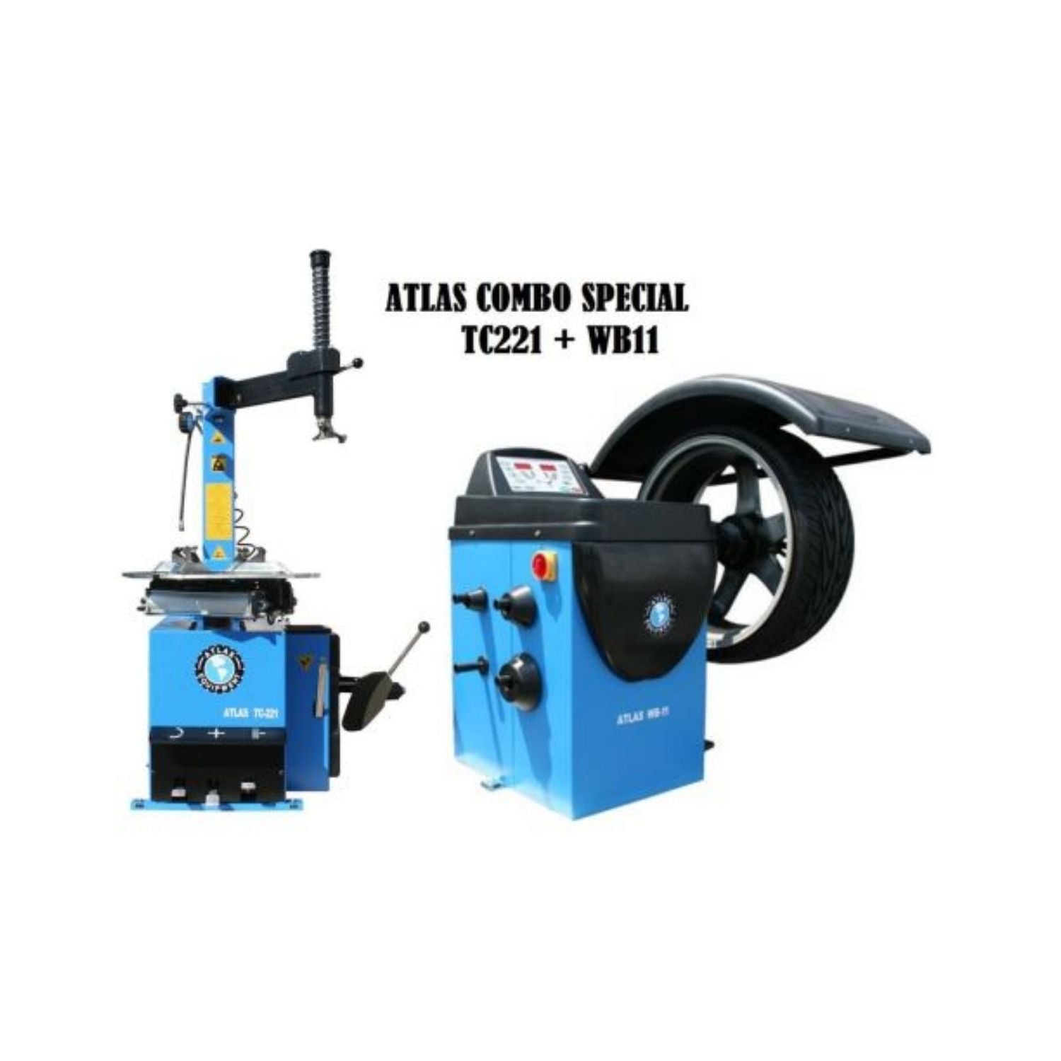 Atlas Tire Changer and Wheel Balancer Combo Package, AlamoEquipment.com