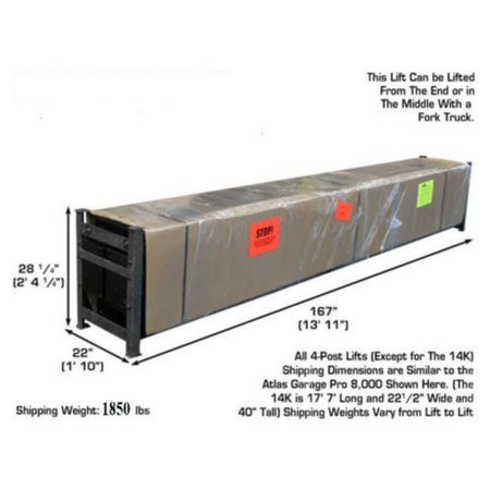 Atlas® Garage PRO8EXTL, AlamoEquipment.com