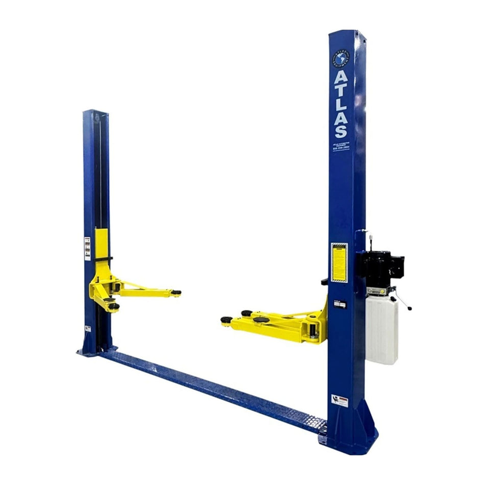 Atlas® 9,000 lb Baseplate 2-Post Lift #ATEXH-TPF-9-FPD, AlamoEquipment.com