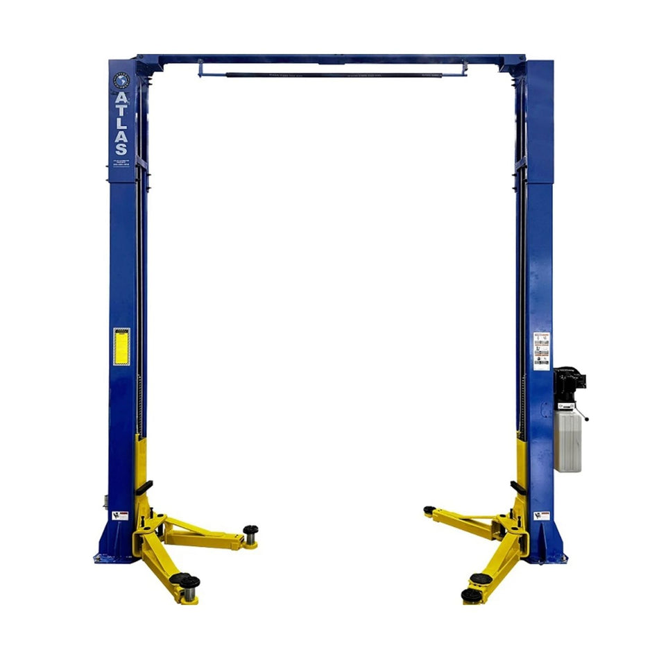 Atlas® 9,000 lb Overhead 2-Post Lift #ATEXH-TPO-9-FPD, AlamoEquipment.com
