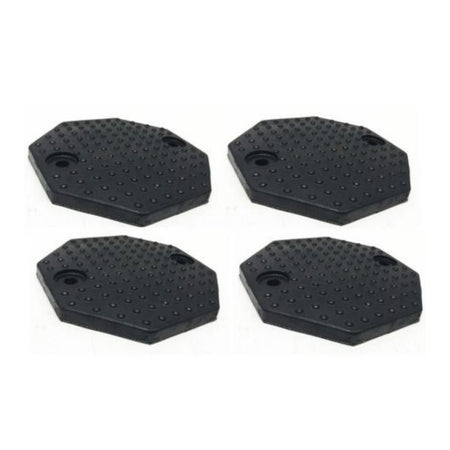Atlas® Octagon Rubber Lift Pads (4 Pc Set) #ATEXHP-LP-OCT-4, AlamoEquipment.com