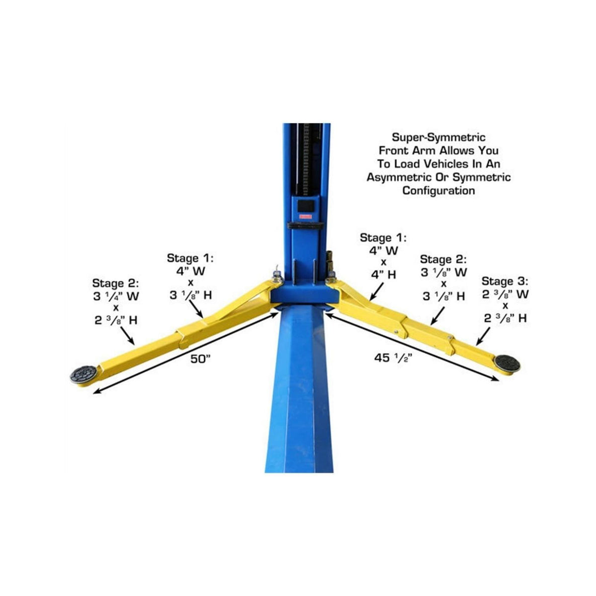Atlas BP8000 2-Post Lift, AlamoEquipment.com
