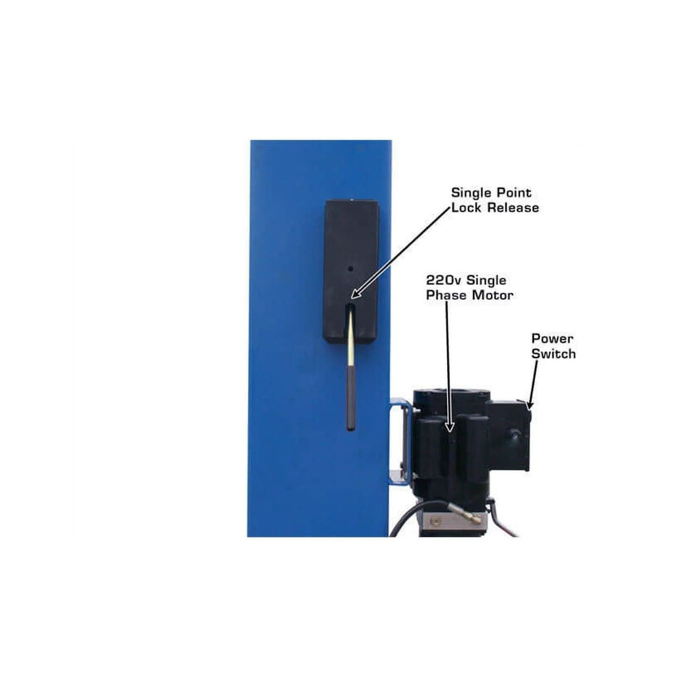Atlas BP8000 2-Post Lift, AlamoEquipment.com