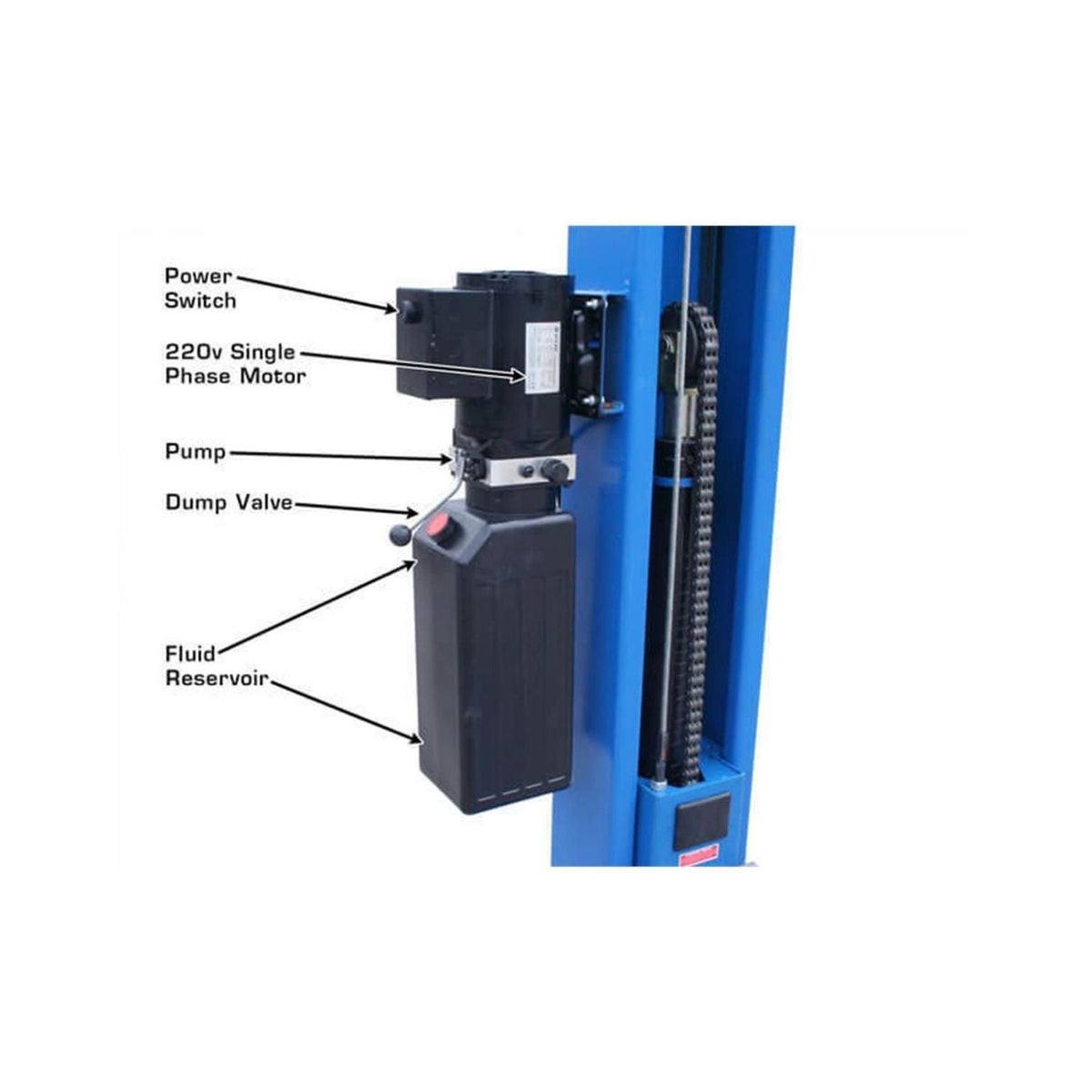 Atlas BP8000 2-Post Lift, AlamoEquipment.com
