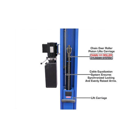 Atlas BP8000 2-Post Lift, AlamoEquipment.com