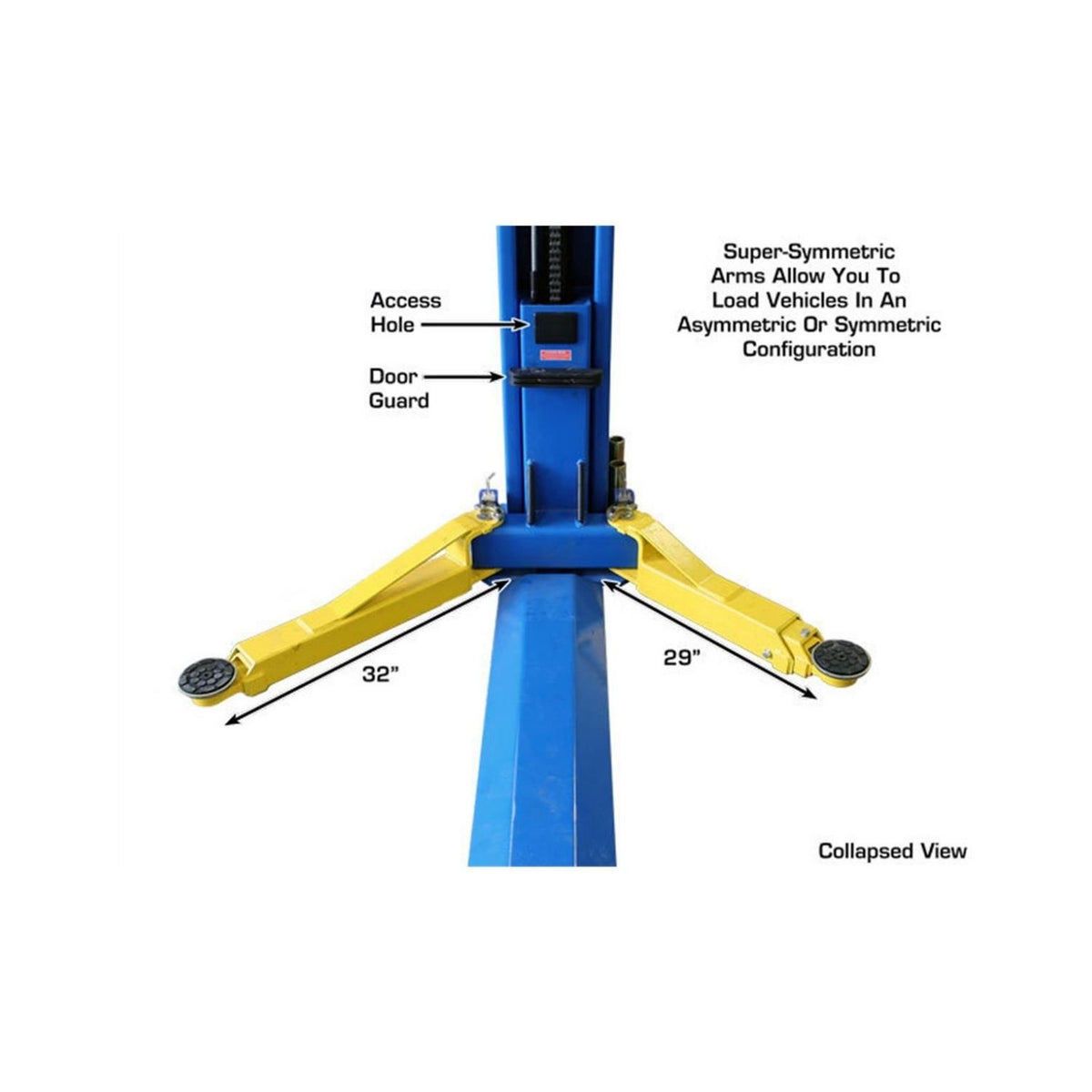 Atlas BP8000 2-Post Lift, AlamoEquipment.com