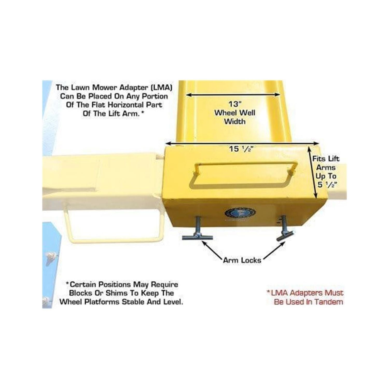 Atlas Lawn Mower Adapter, AlamoEquipment.com