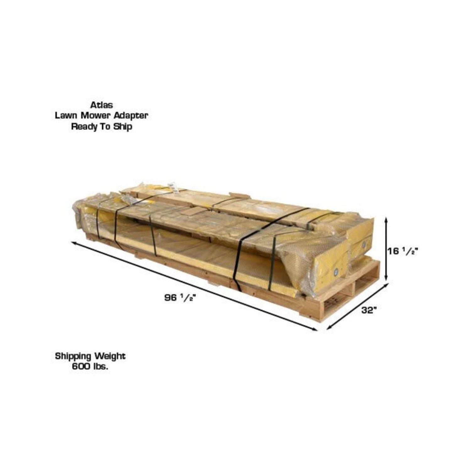 Atlas Lawn Mower Adapter, AlamoEquipment.com