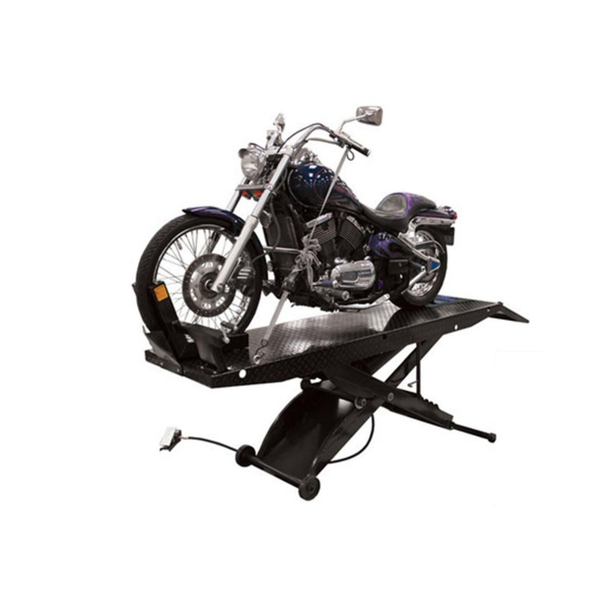 Atlas Motorcycle Lift with Roller Plate, AlamoEquipment.com