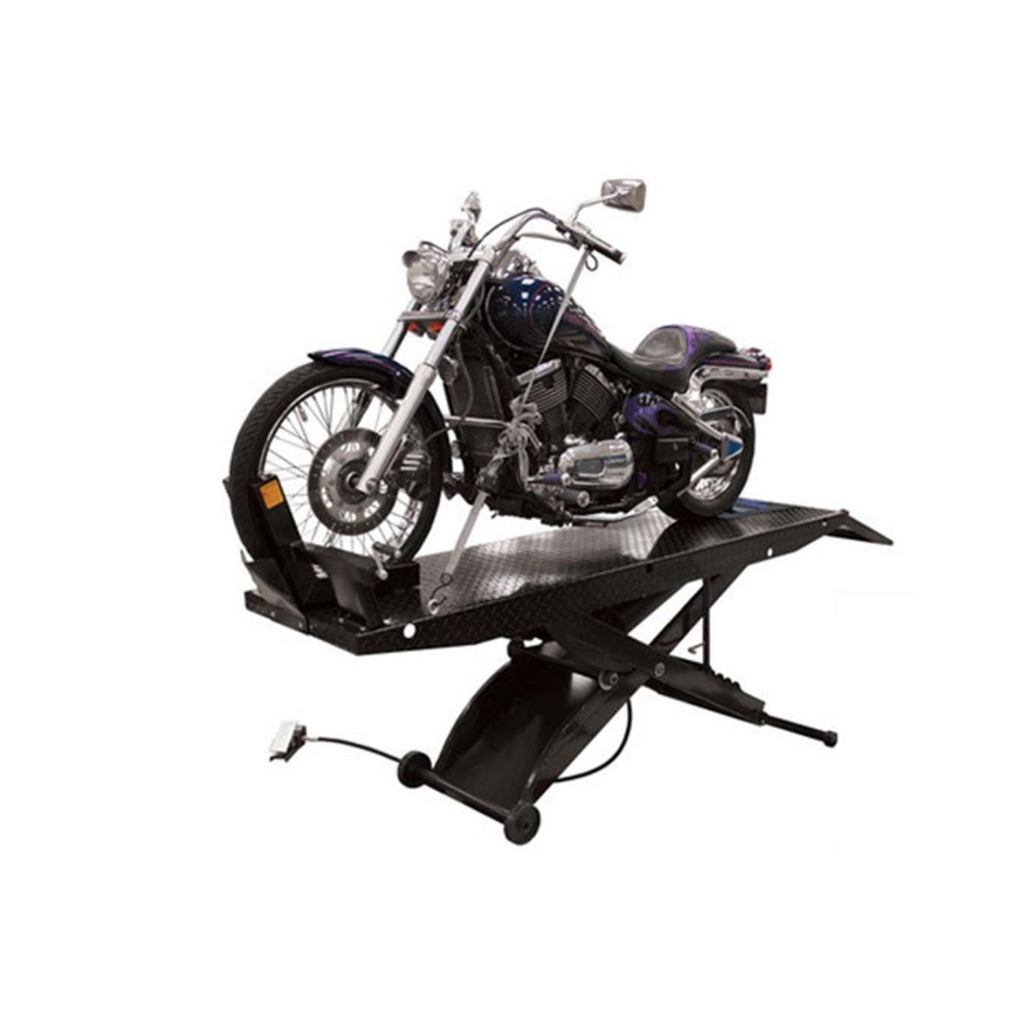 Atlas Motorcycle Lift with Roller Plate, AlamoEquipment.com