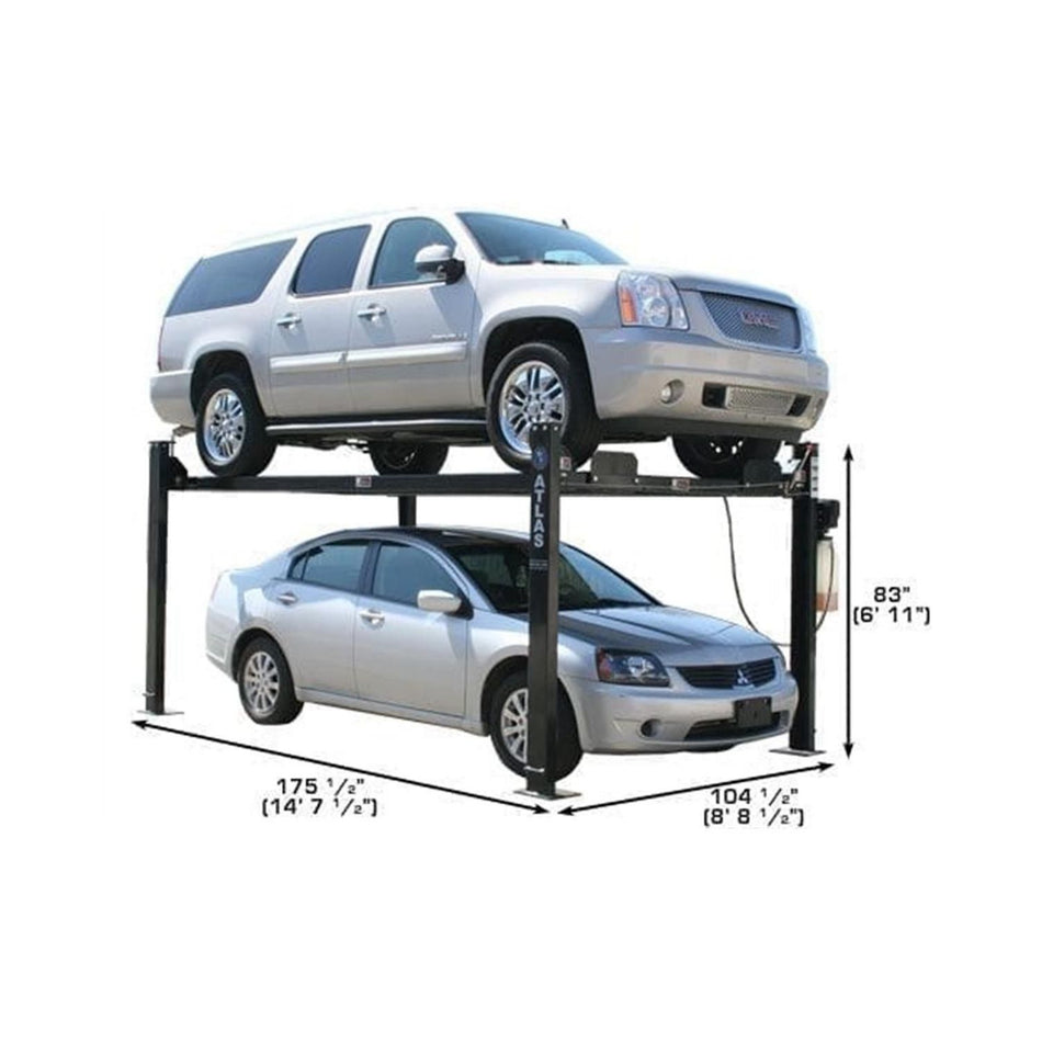 Atlas Garage PRO8000 8,000 lb. Hobbyist 4-Post Lift, AlamoEquipment.com