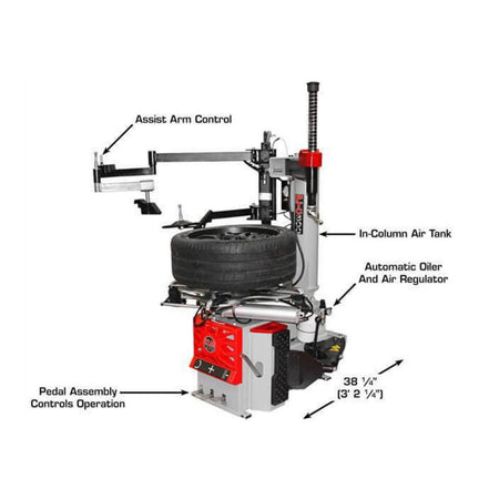 Atlas PTC300 Tire Changer, AlamoEquipment.com