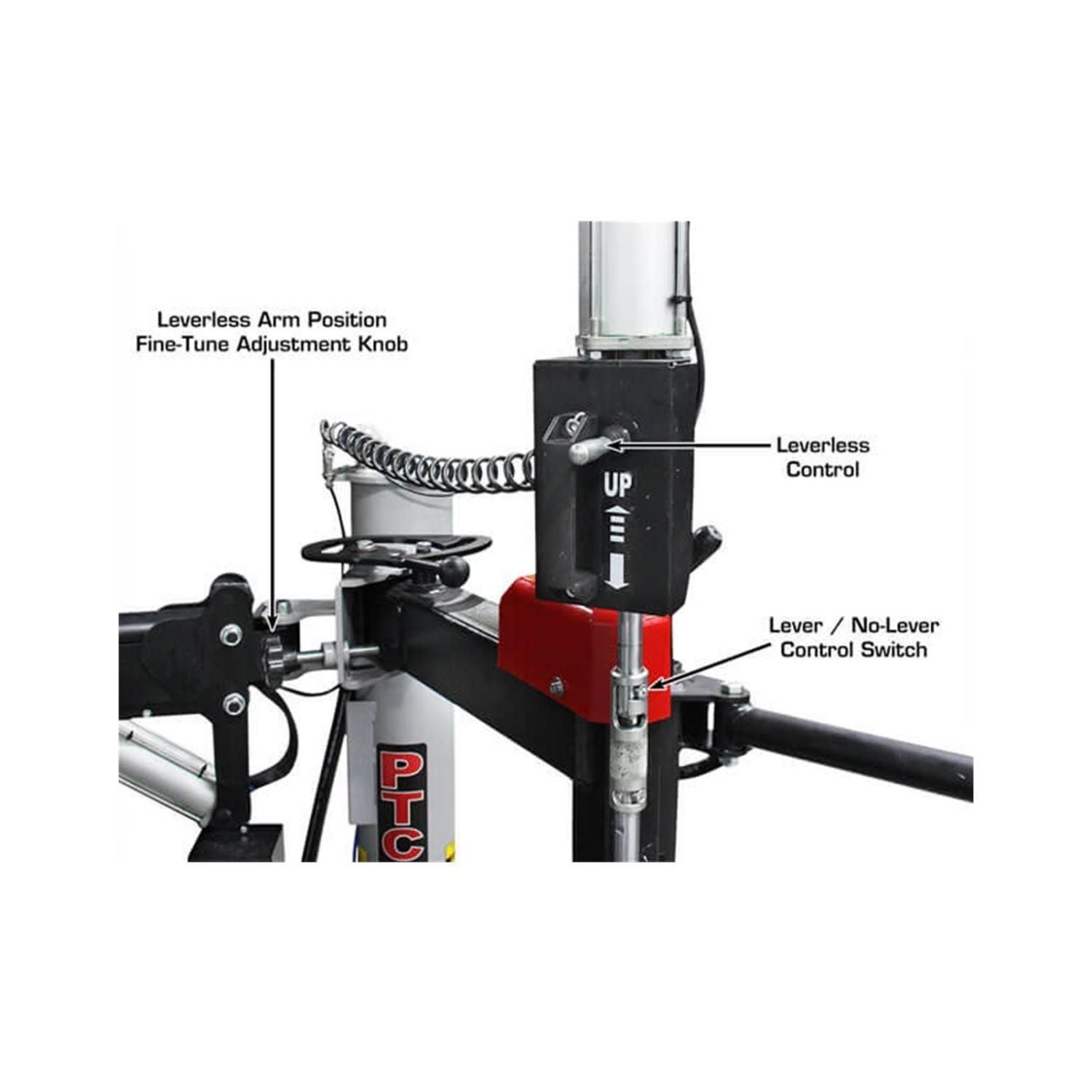Atlas Platinum PTC500 Center-Post Tire Changer, AlamoEquipment.com