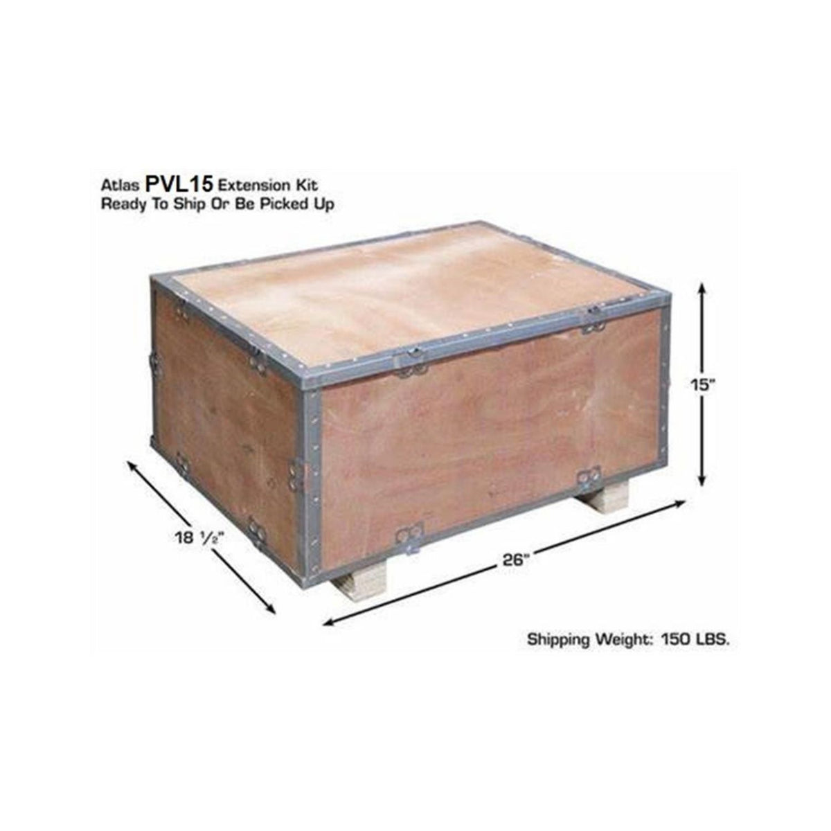 Atlas PVL15 Height Extension Kit, AlamoEquipment.com