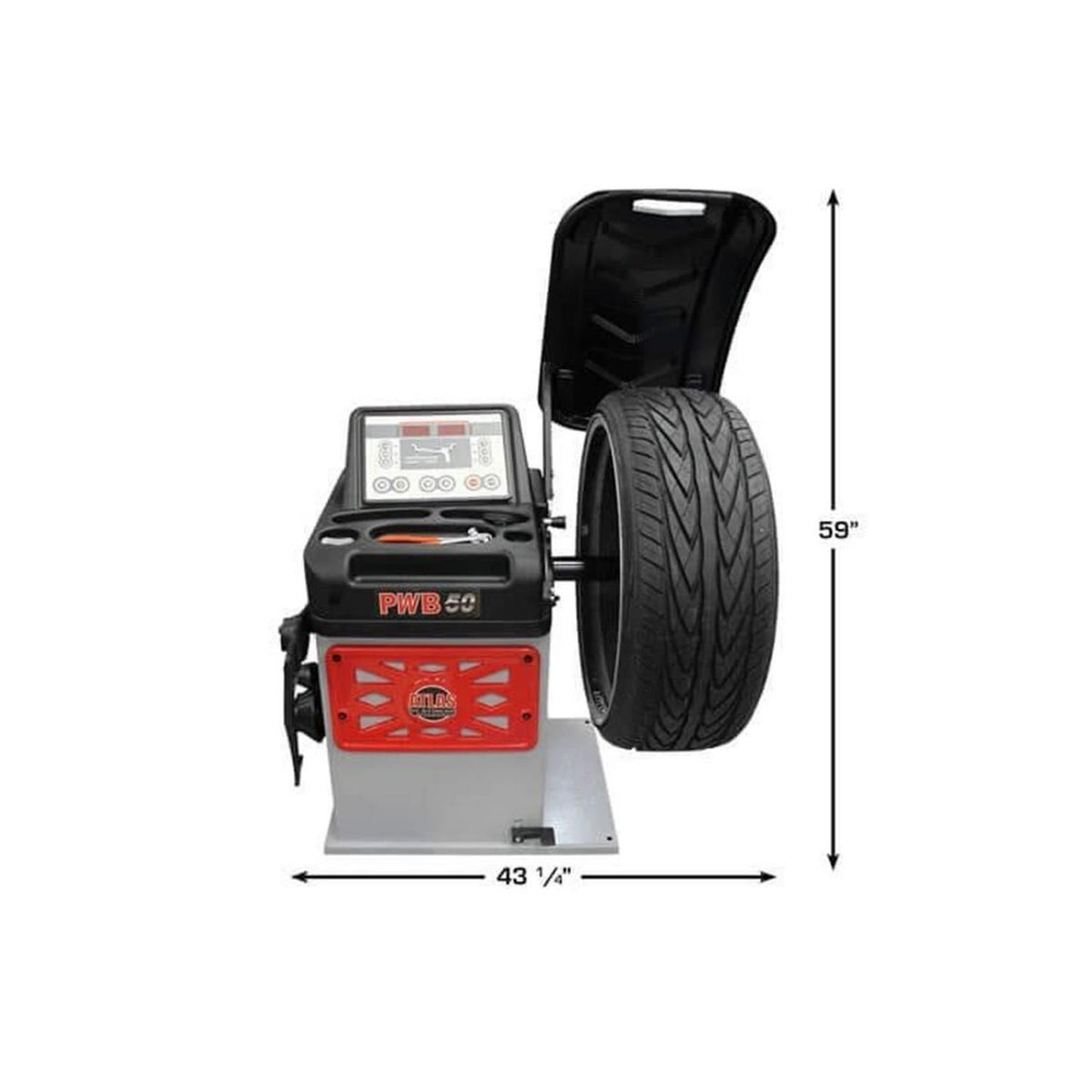 Atlas Platinum PWB50 Computerized Wheel Balancer, AlamoEquipment.com