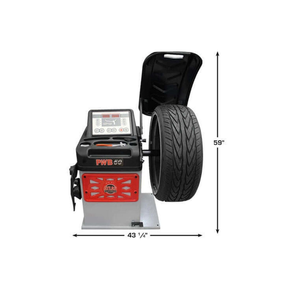 Atlas Platinum PWB50 Computerized Wheel Balancer, AlamoEquipment.com