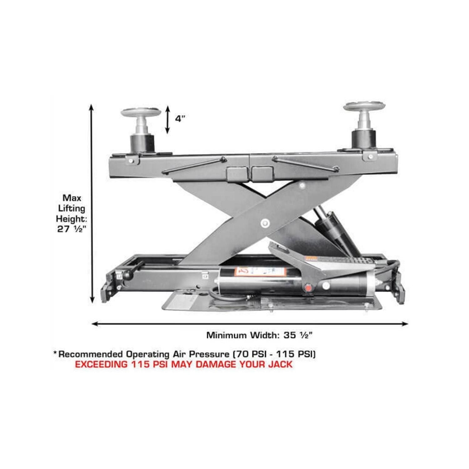 Atlas Platinum RJ7 Rolling Jacks, AlamoEquipment.com