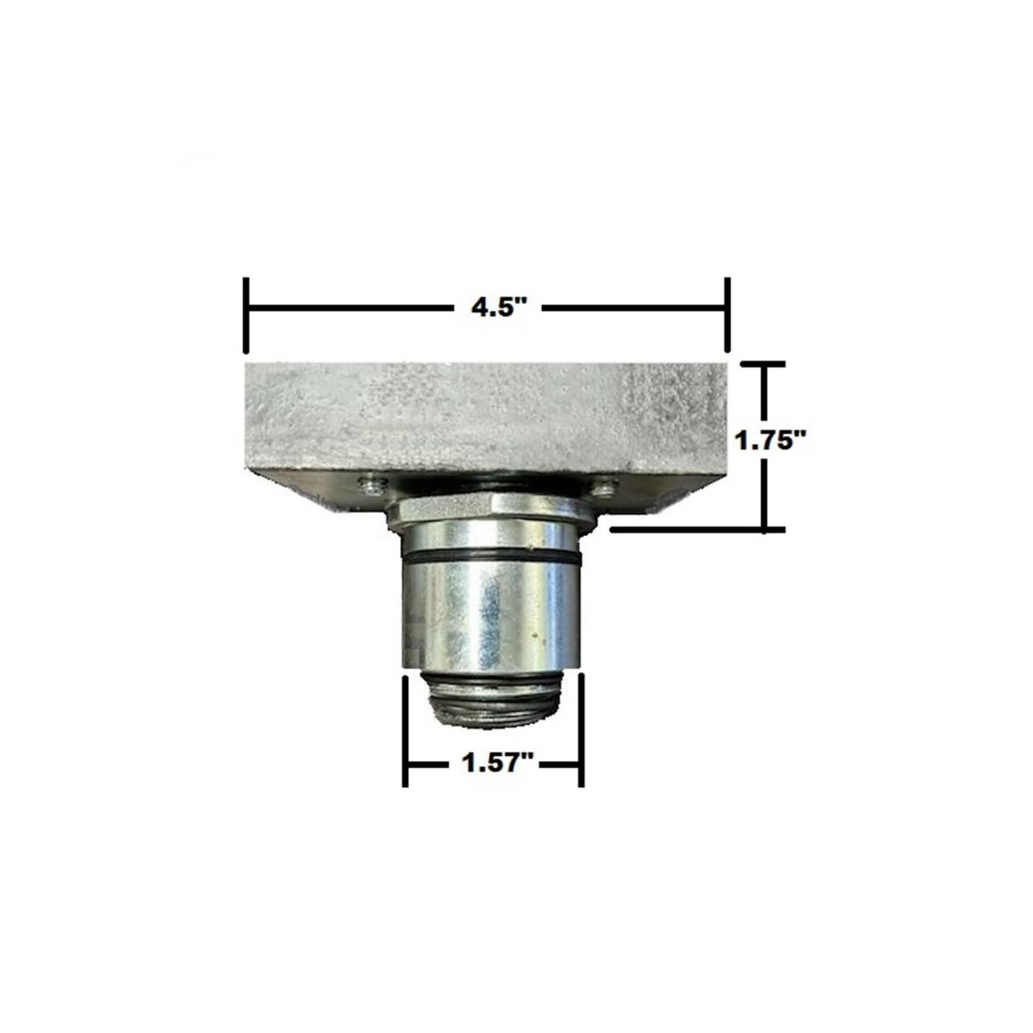 Atlas Slotted Rubber Adapter, AlamoEquipment.com