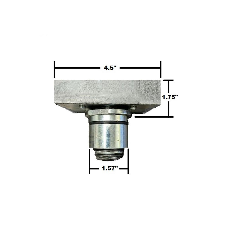 Atlas Slotted Rubber Adapter, AlamoEquipment.com