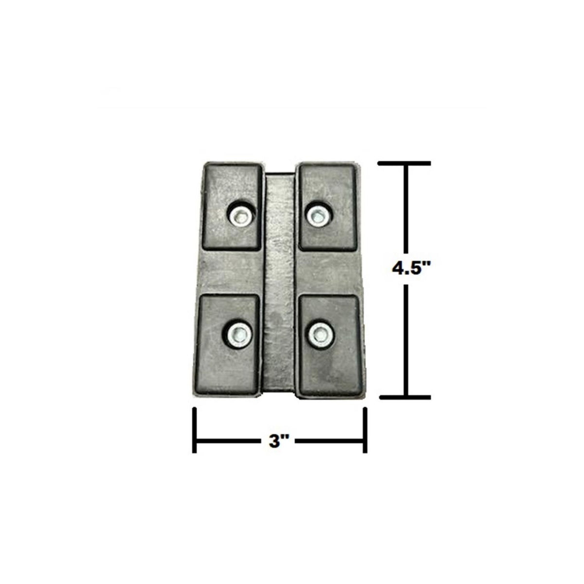 Atlas Slotted Rubber Adapter, AlamoEquipment.com
