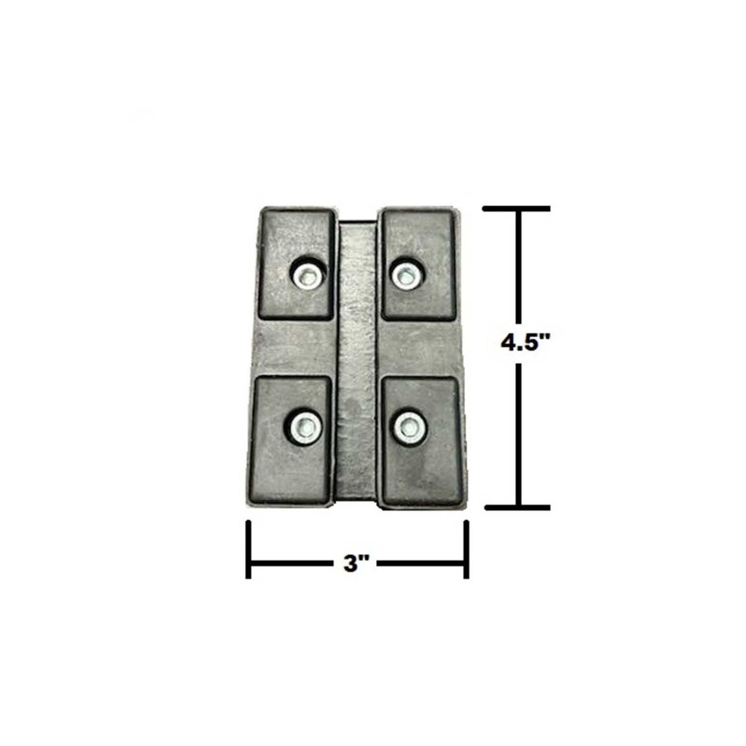 Atlas Slotted Rubber Adapter, AlamoEquipment.com