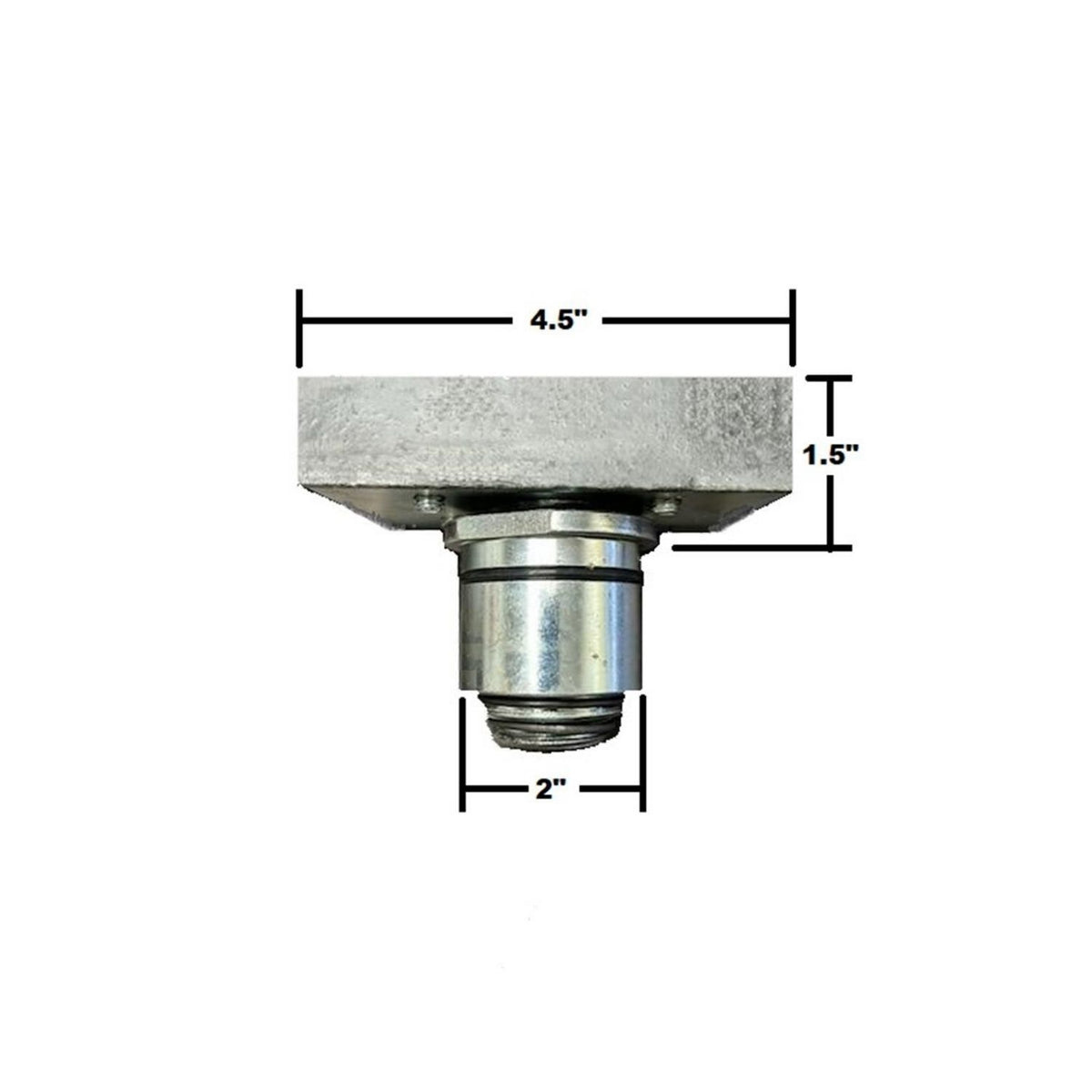 Atlas Slotted Rubber Adapter, AlamoEquipment.com