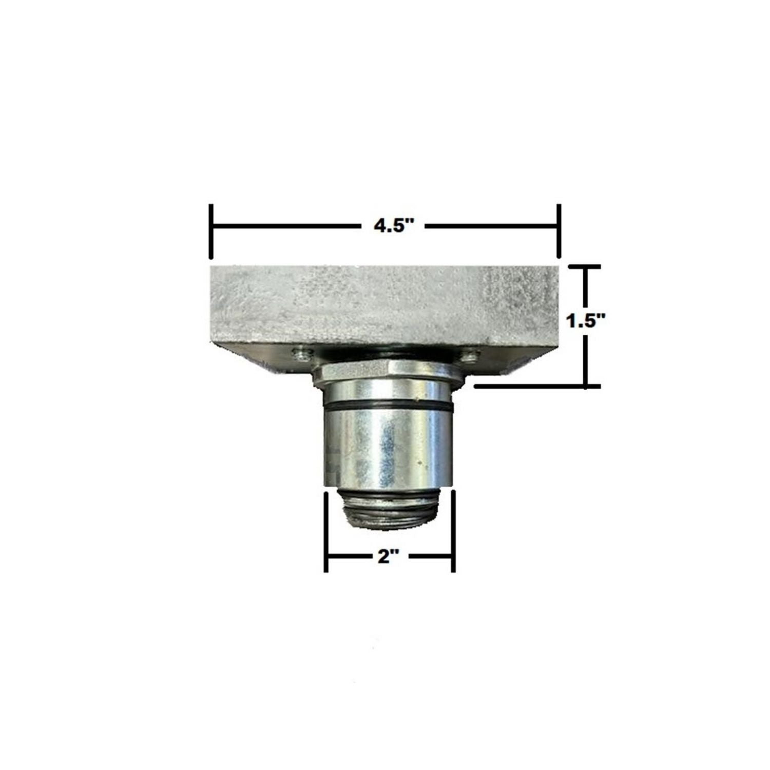 Atlas Slotted Rubber Adapter, AlamoEquipment.com