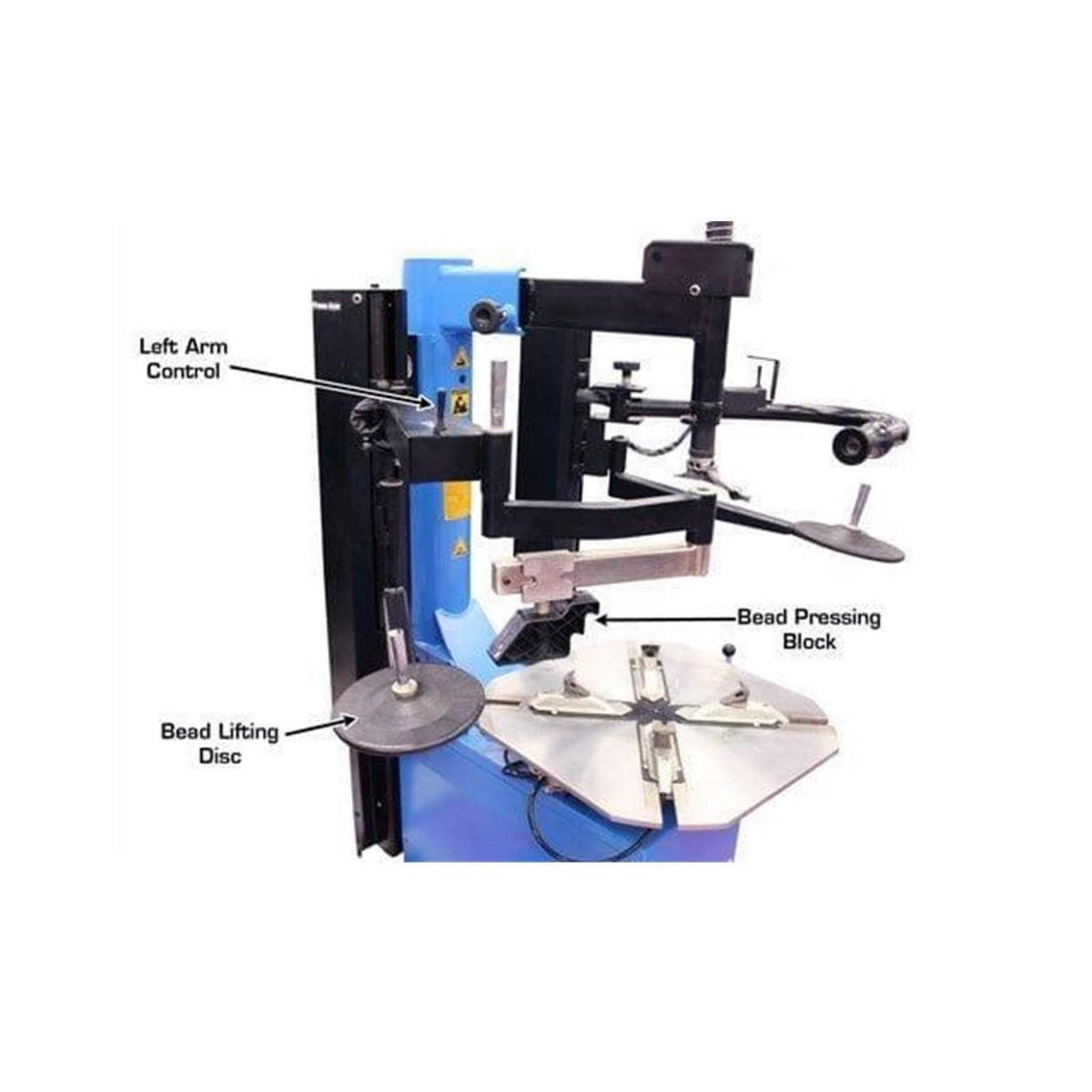 Atlas TC289DAA Tire Changer w/ Dual Assist Arms, AlamoEquipment.com