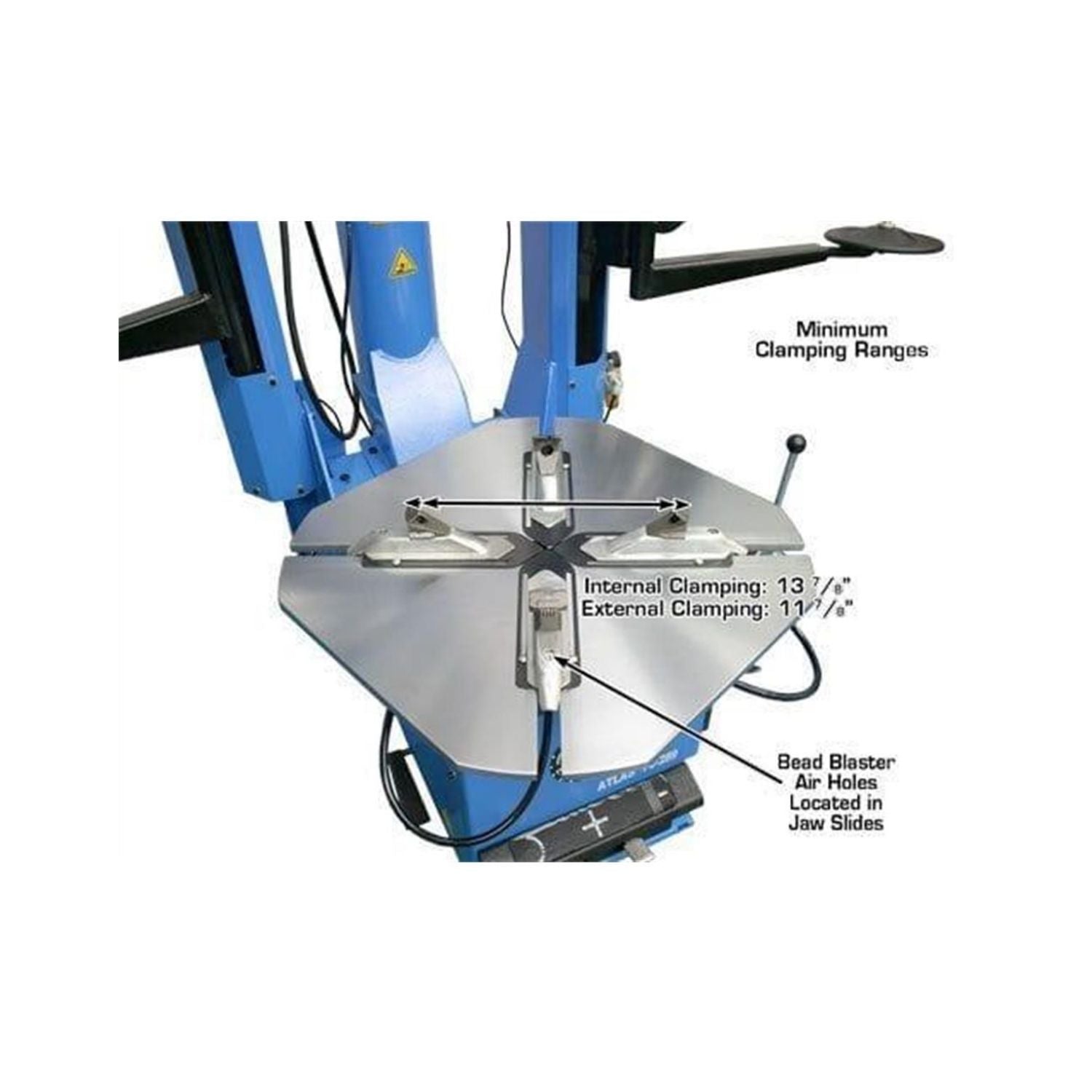 Atlas TC289DAA Tire Changer w/ Dual Assist Arms, AlamoEquipment.com