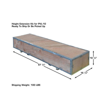 Atlas Platinum PVL10 Height Extension Kit, AlamoEquipment.com
