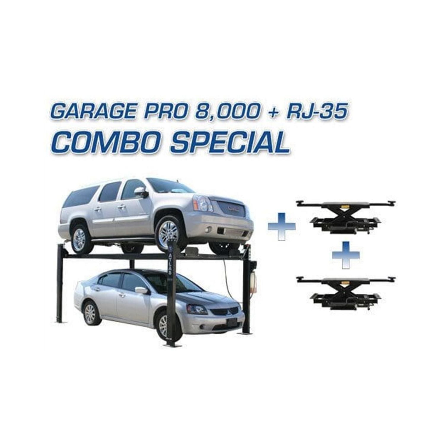 Atlas Garage PRO8000 & RJ35 Lift Combo, AlamoEquipment.com