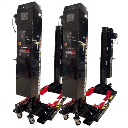 Challenger mobile lift - 4 post, CLMM-5000-4, alamoequipment.com
