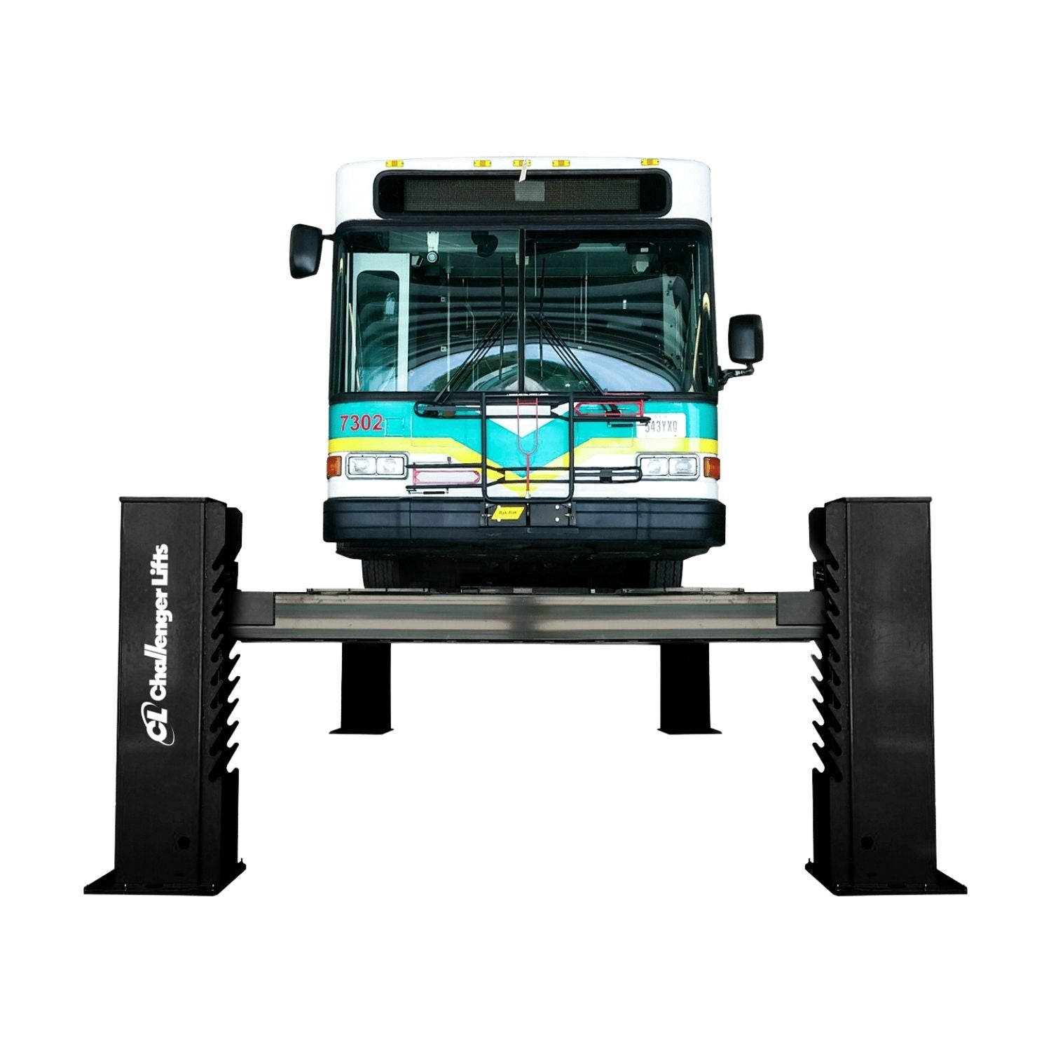 Challenger Heavy-Duty Chain Driven 4-Post Lift, AlamoEquipment.com