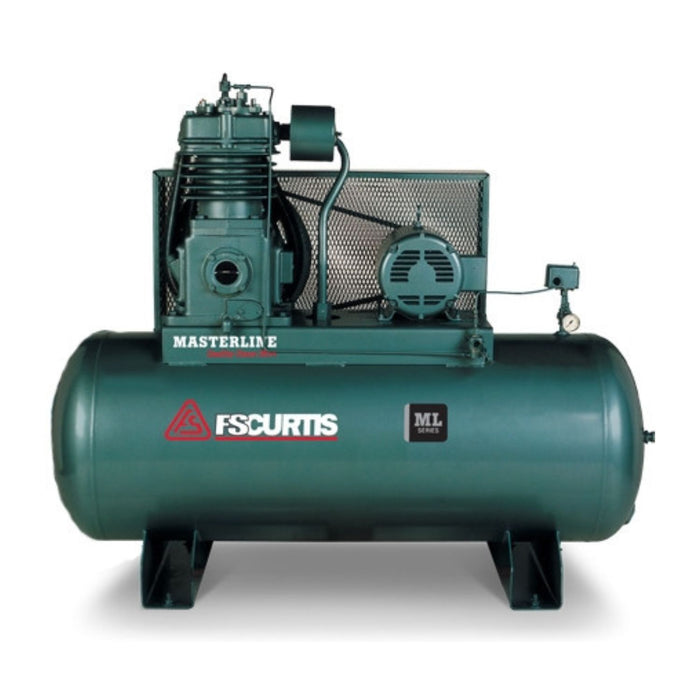 FS-Curtis ML15 120G Horizontal Tank Mounted Elec Air Compressor - 15HP #ML15-SH, AlamoEquipment.com