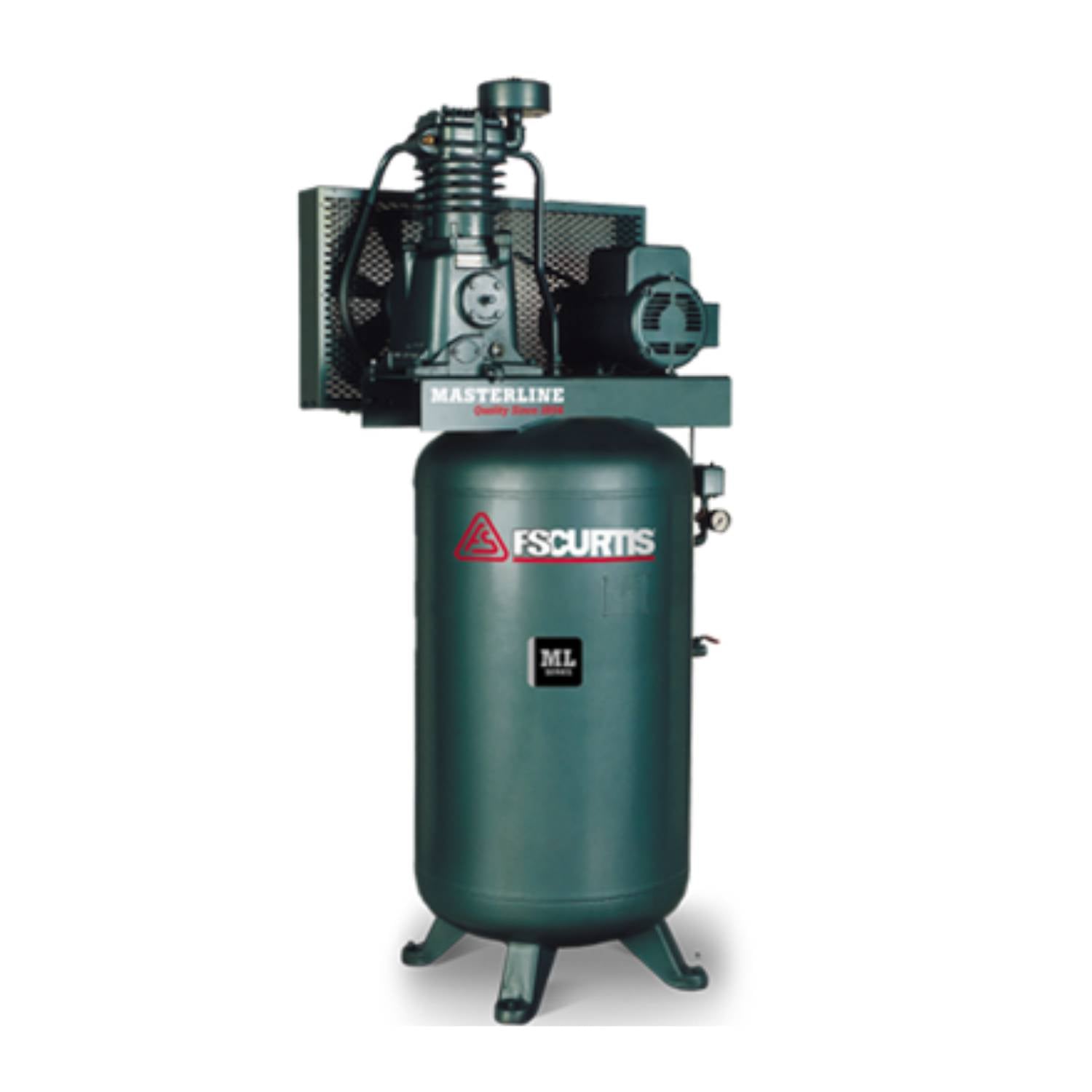 FS-Curtis ML7.5 Vertical 80-Gallon Simplex Electric Air Compressor #ML7.5-SV, AlamoEquipment.com