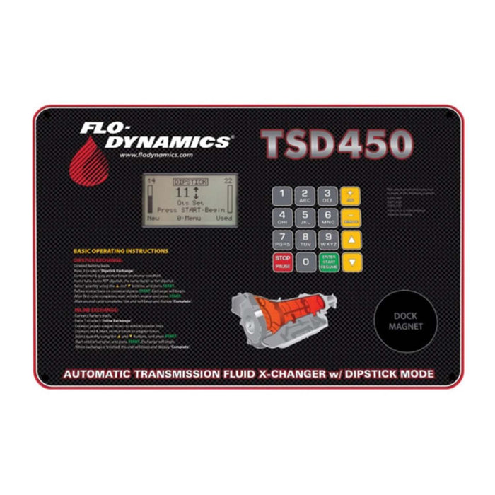 Flo-Dynamics TSD450LCD ATF Inline & Dipstick Exchanger #TSD450LCD, alamoequipment.com