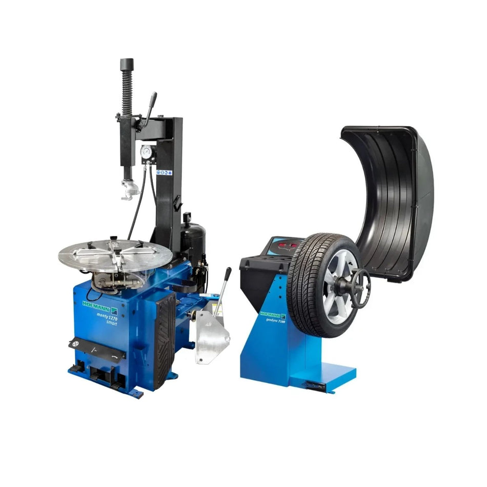 Hofmann GEODYNA® 7100 Wheel Balancer & monty® 1270 Tire Changer Combo, AlamoEquipment.com