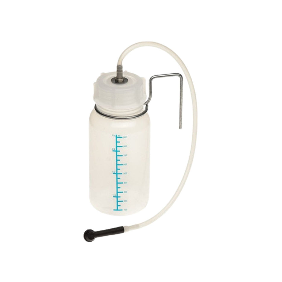 Mahle Collection Bottle 1L With Bleeder Hose, AlamoEquipment.com