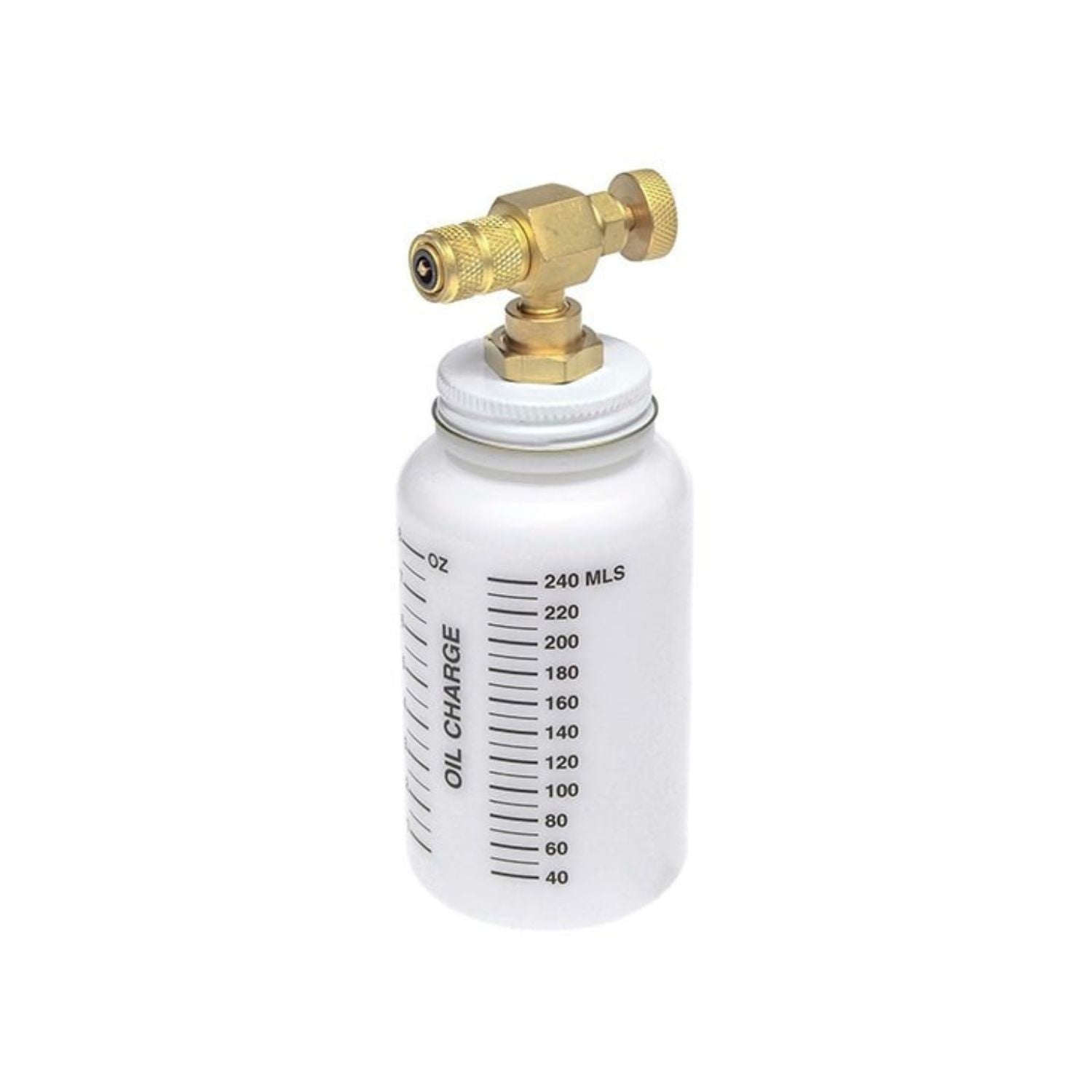 Mahle Oil Charge Bottle Assembly 8 oz 1/4” Flare Female 90° #360-82929 ...