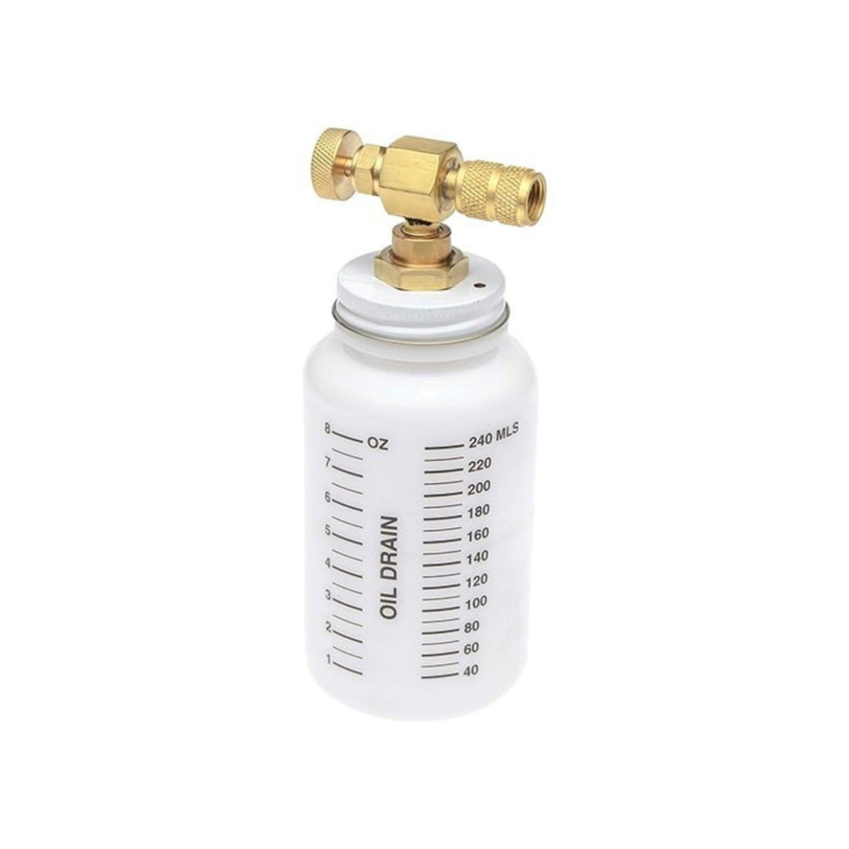 Mahle Oil Drain Bottle Assembly 90deg, AlamoEquipment.com