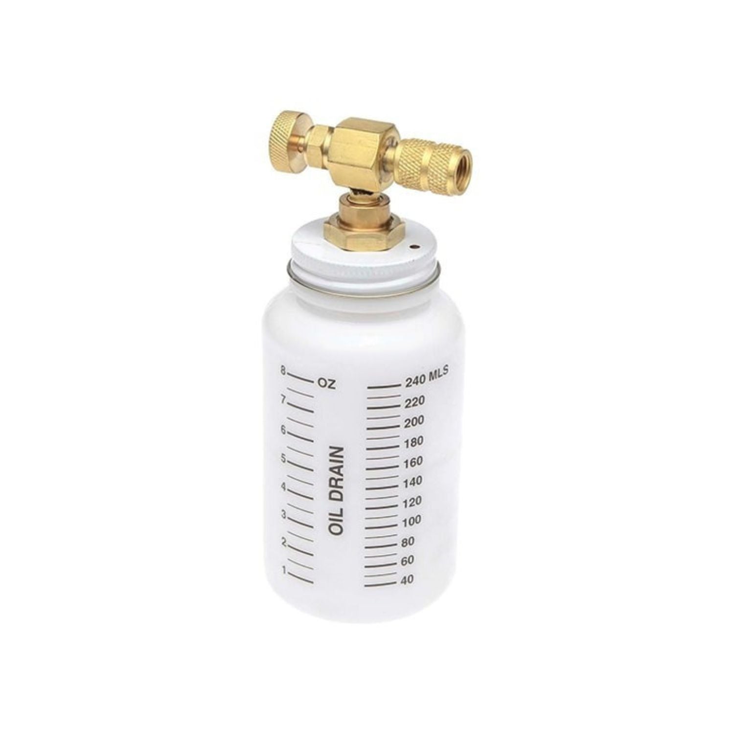 Mahle Oil Drain Bottle Assembly 90deg, AlamoEquipment.com