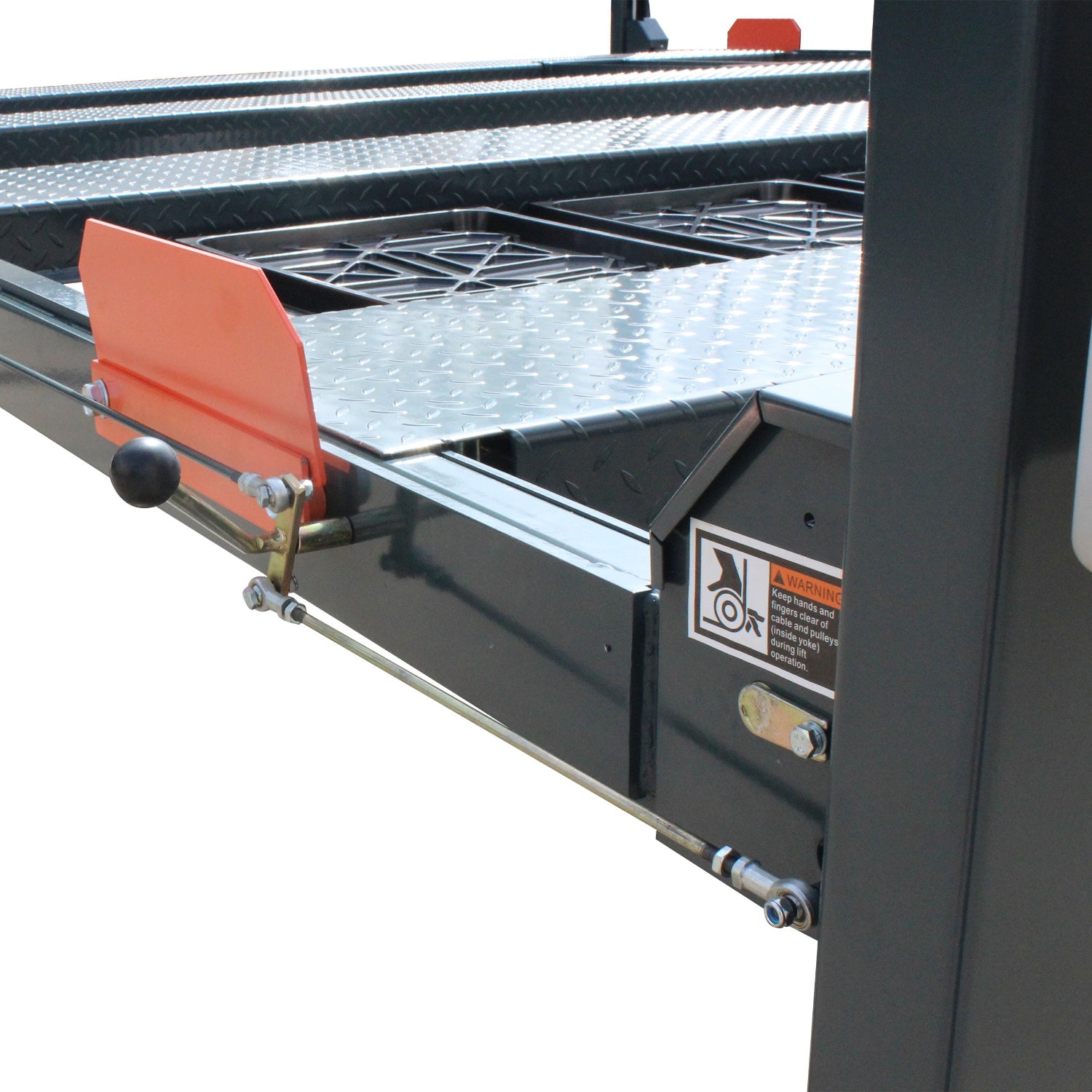 Stratus 4 Post 9k lbs Manual Release Double Parking Car Lift SAE-P49D, alamoequipment.com